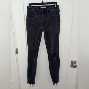Madewell 9" high-rise skinny jeans sz 27T NWOT